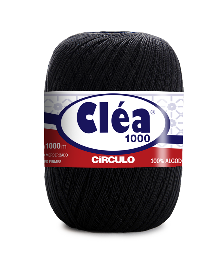 HILO CLEA 1000 CIRCULO 8990 PRETO
